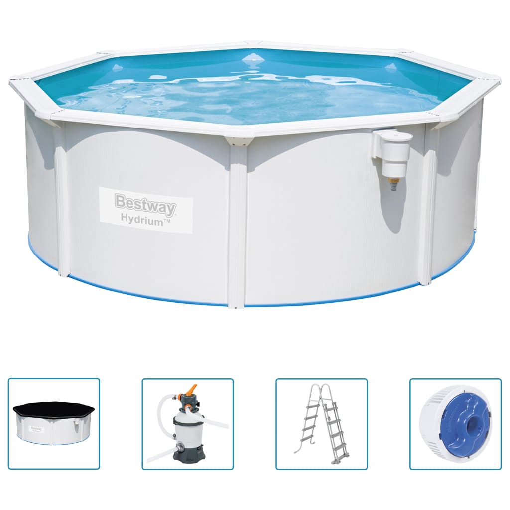 Bestway Framezwembad Hydrium bovengronds rond 360x120 cm