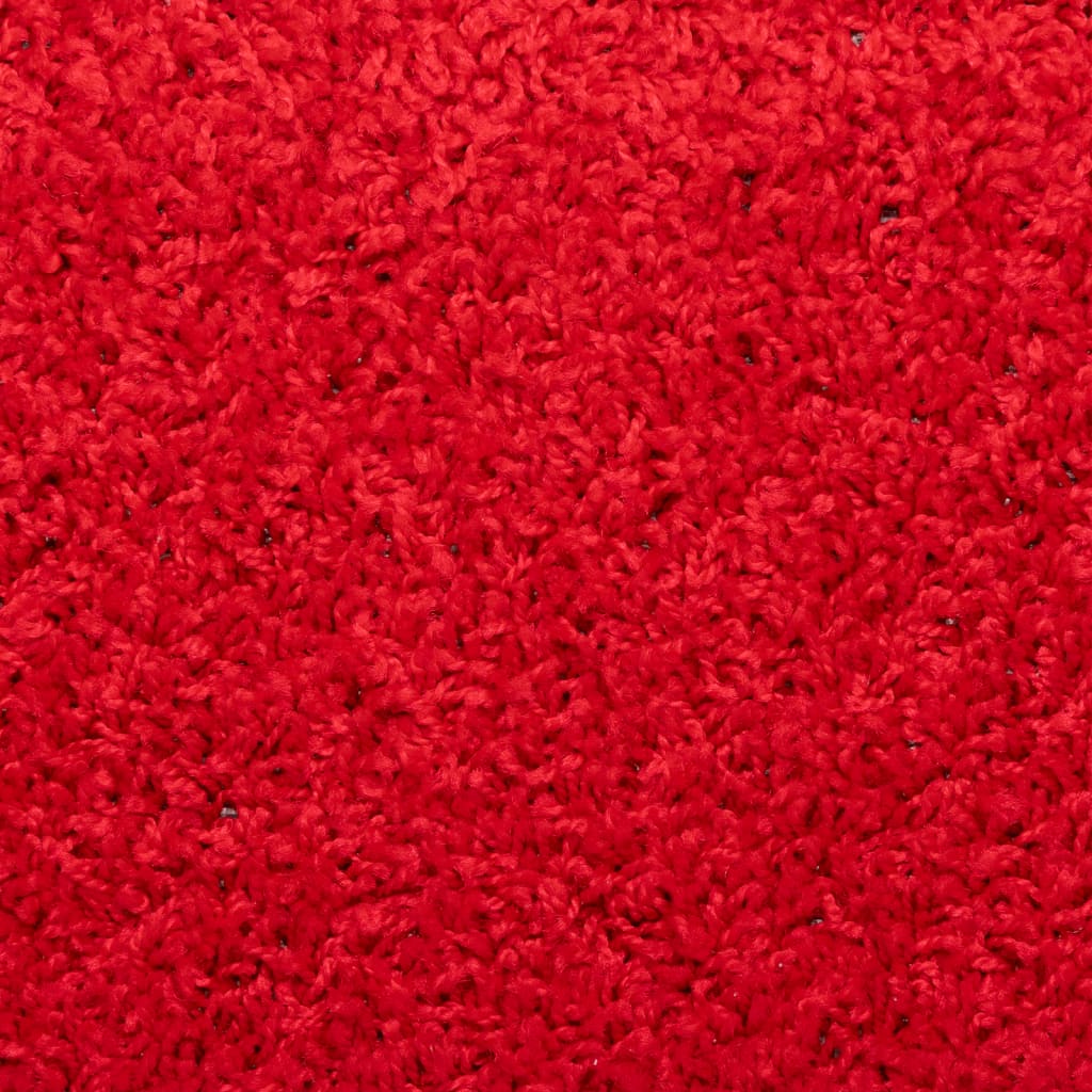vidaXL Trapmatten 10 st 65x21x4 cm rood