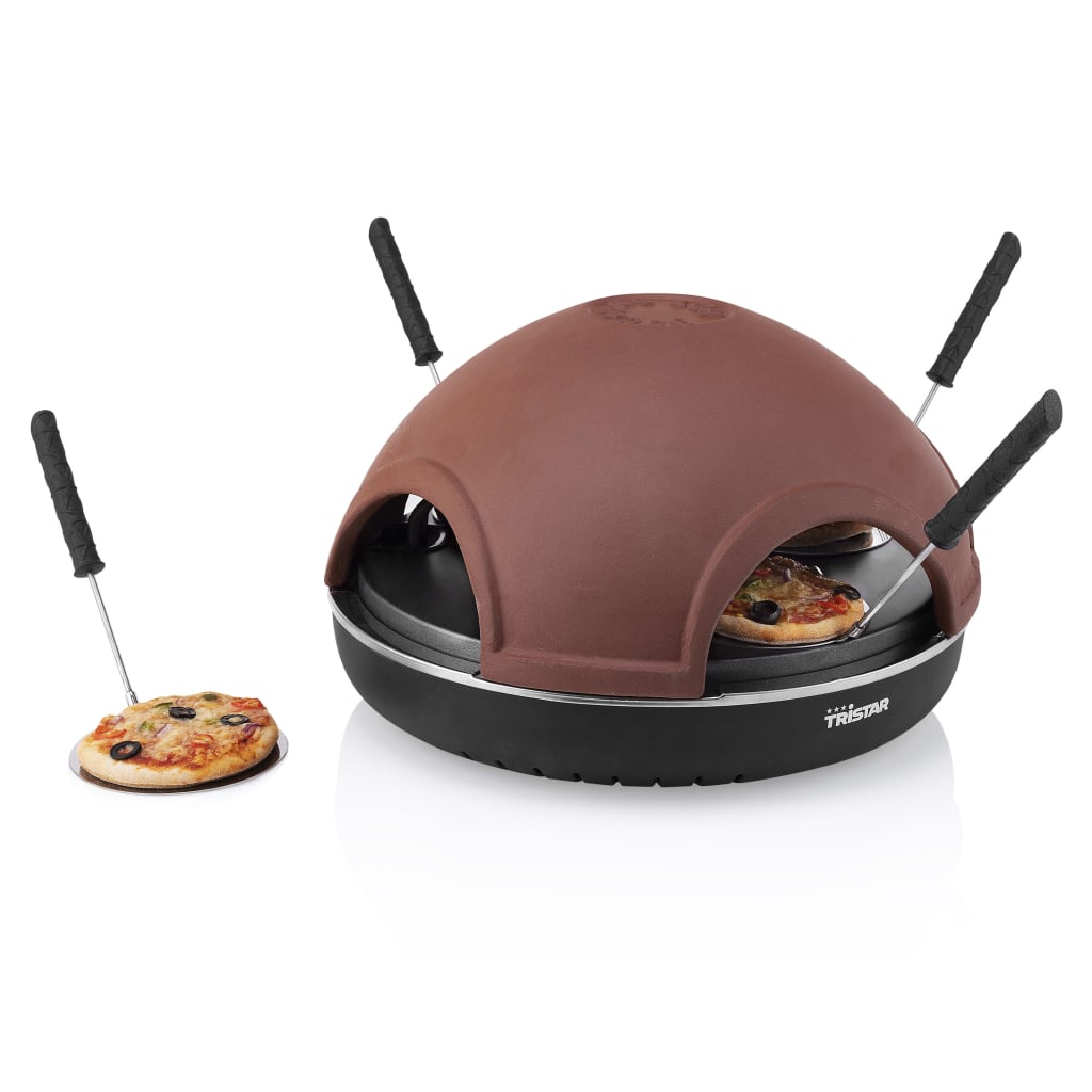 Tristar Pizzaoven 4-persoons PZ-9154 900 W terracotta