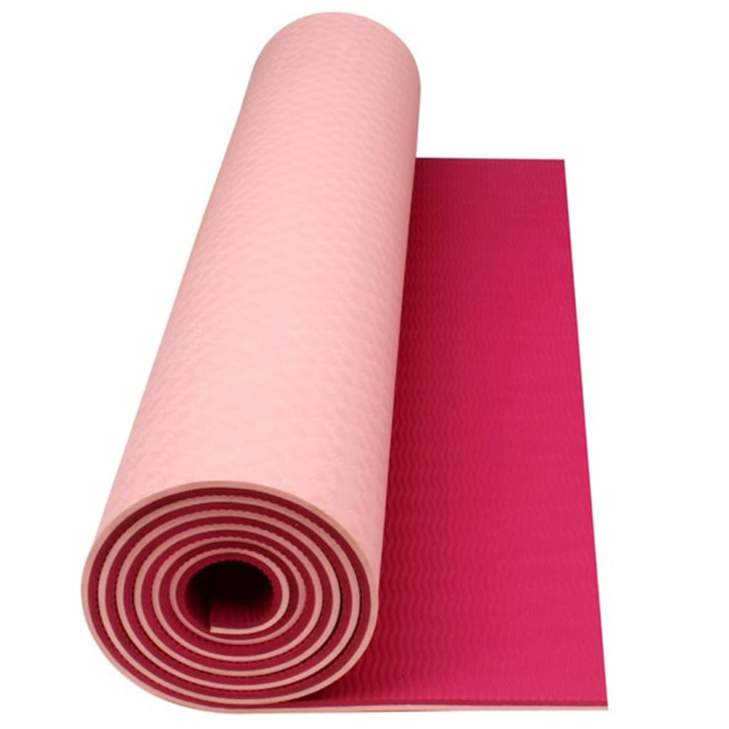 Avento fitness-/yogamat fuchsia/zacht roze 41WC