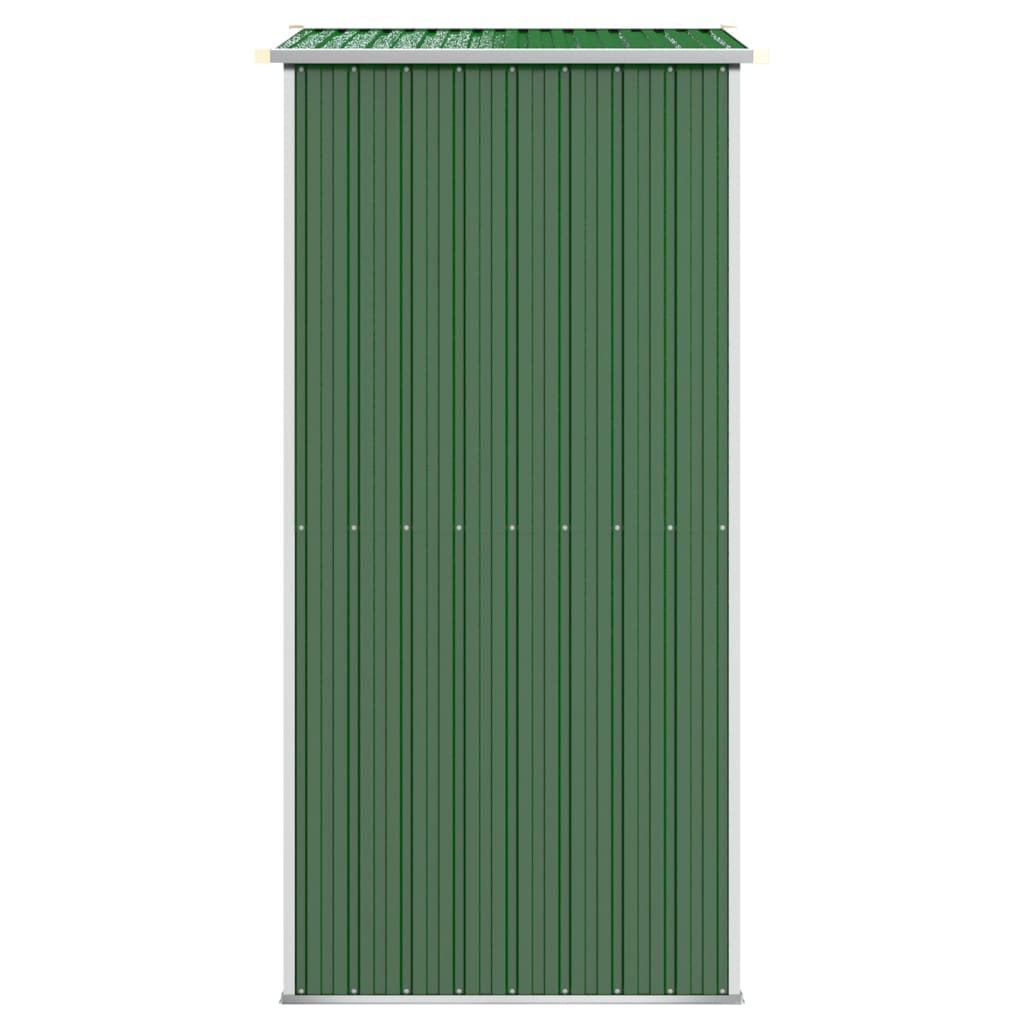 vidaXL Tuinschuur 192x108x223 cm gegalvaniseerd staal groen