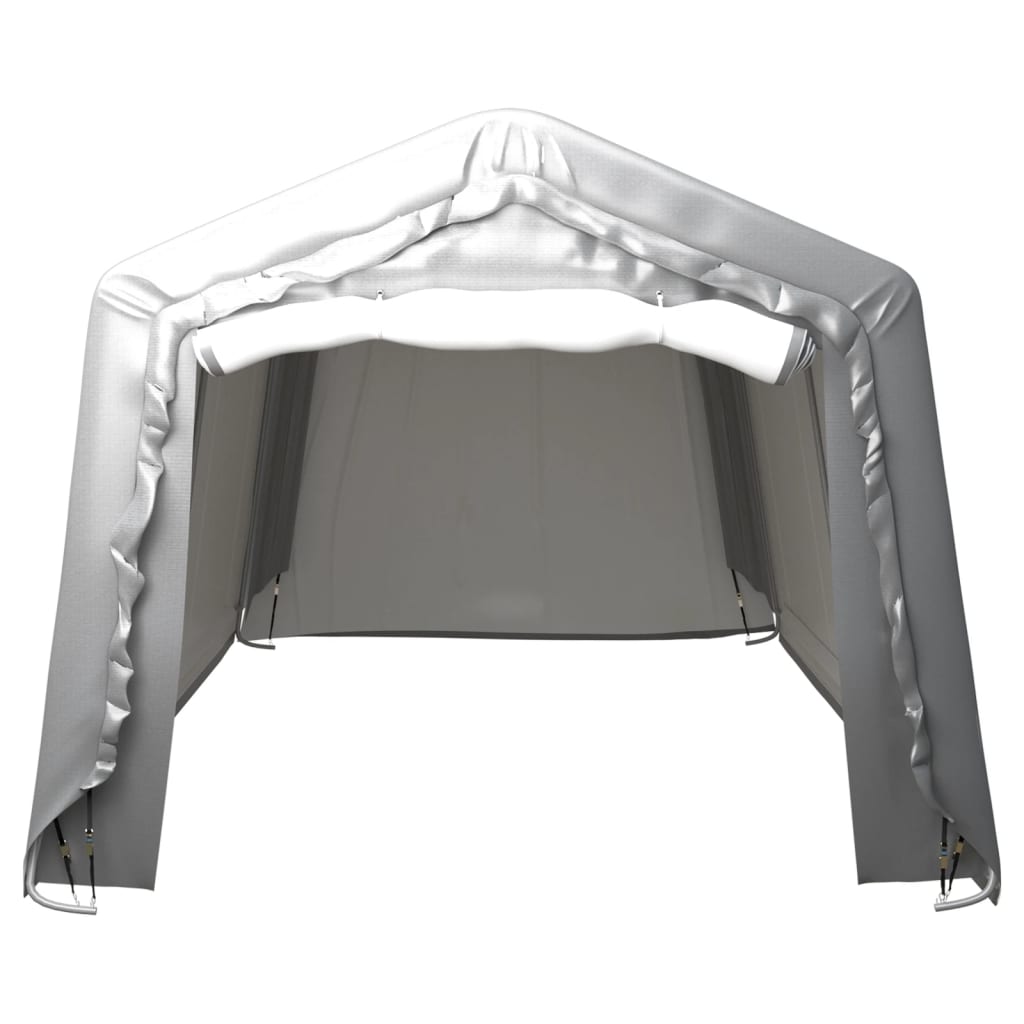 vidaXL Opslagtent 300x600 cm staal grijs