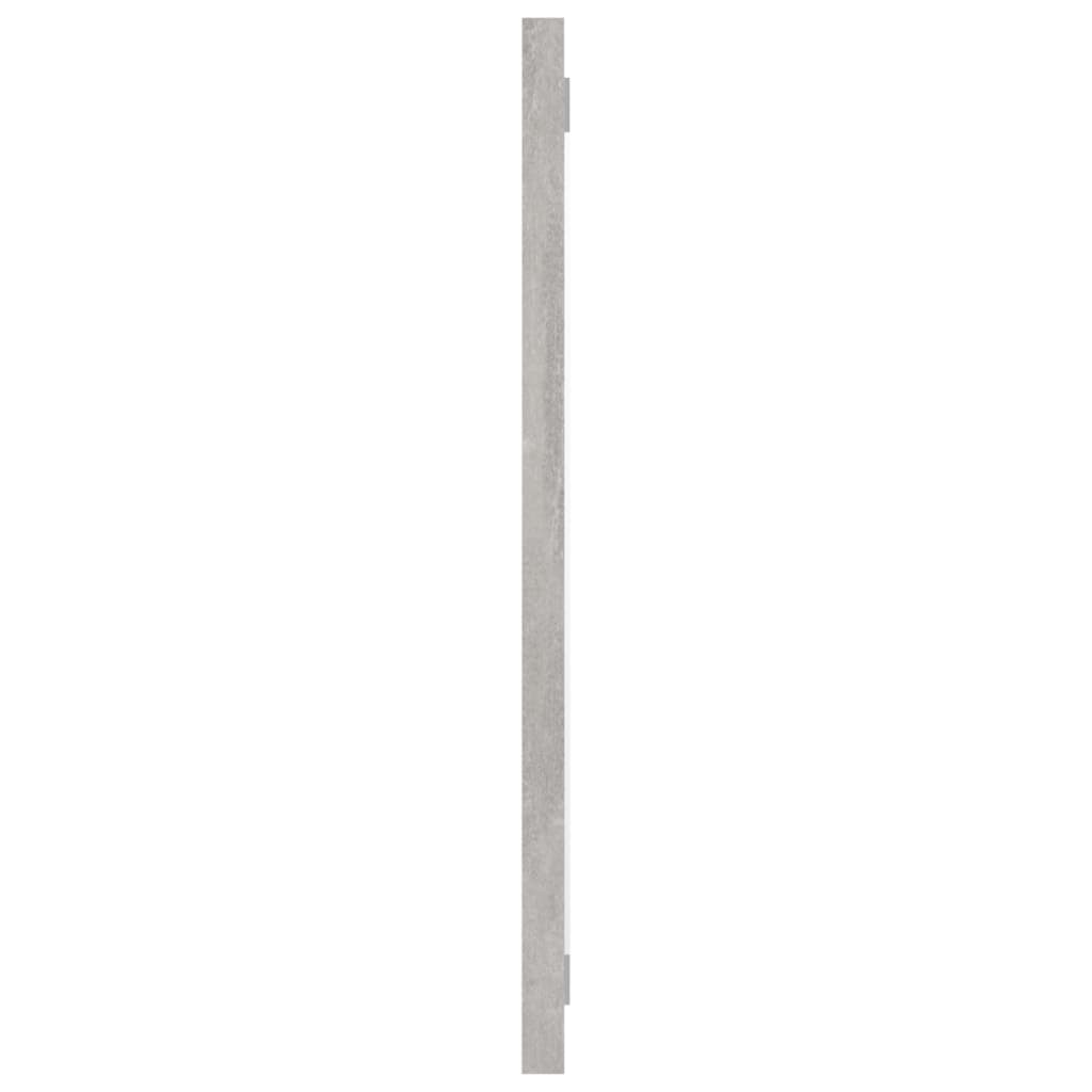 vidaXL 2-delige Badkamermeubelset spaanplaat betongrijs
