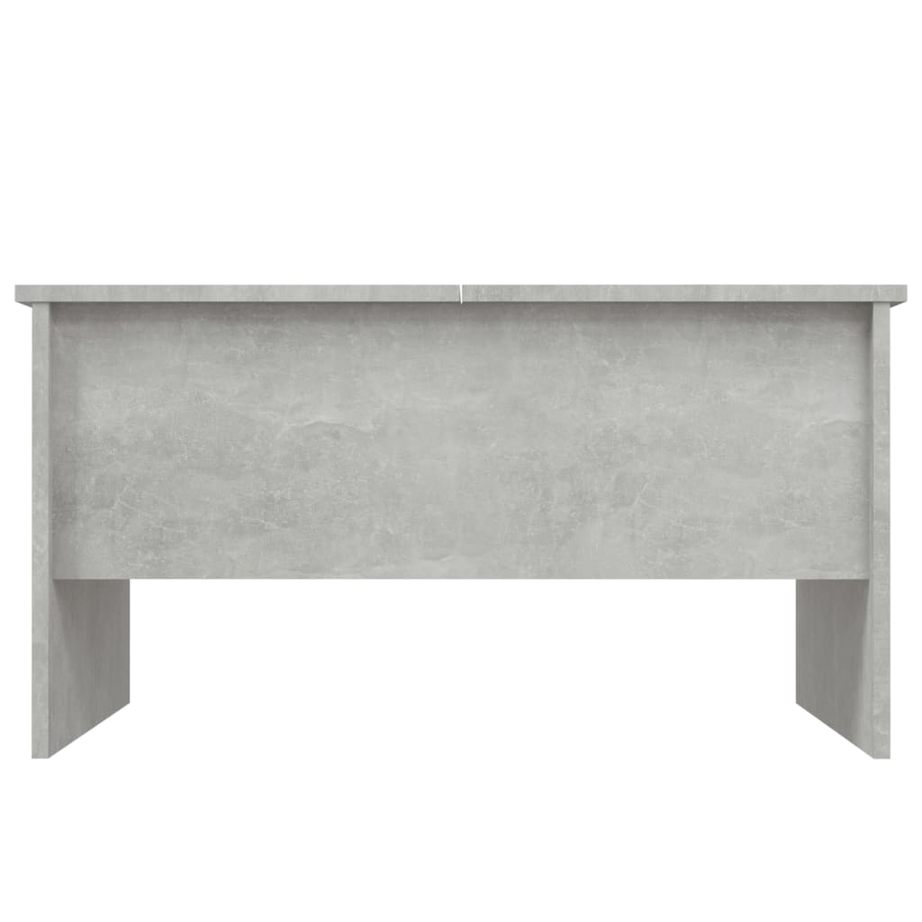 vidaXL Salontafel 80x50x42,5 cm bewerkt hout betongrijs