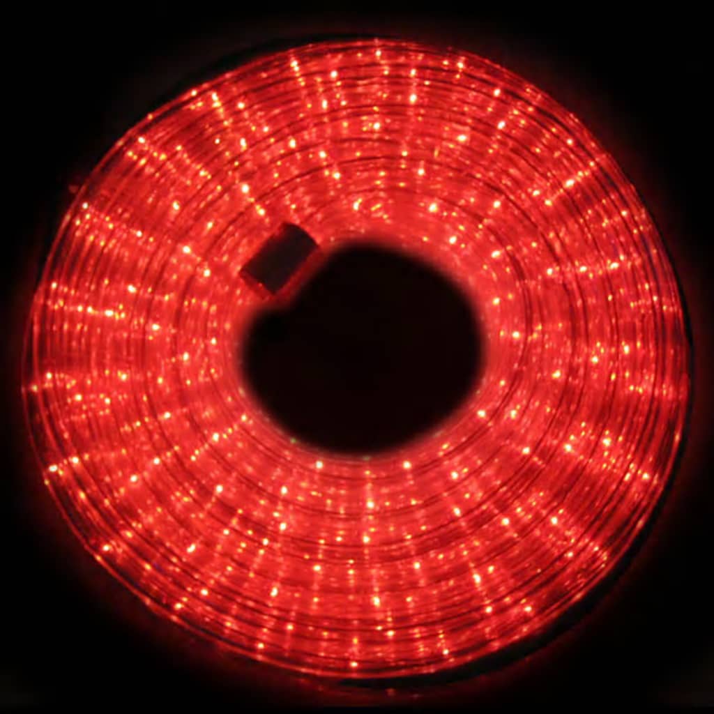 Lichtslang 15 meter rood licht spatwaterdicht