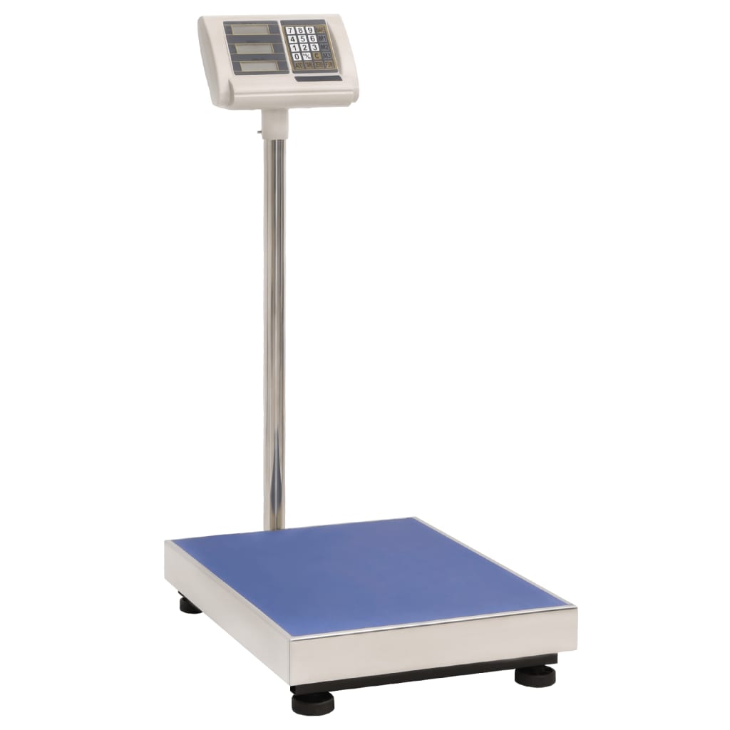 Professionele industriële platformweegschaal 100 kg met led-display en