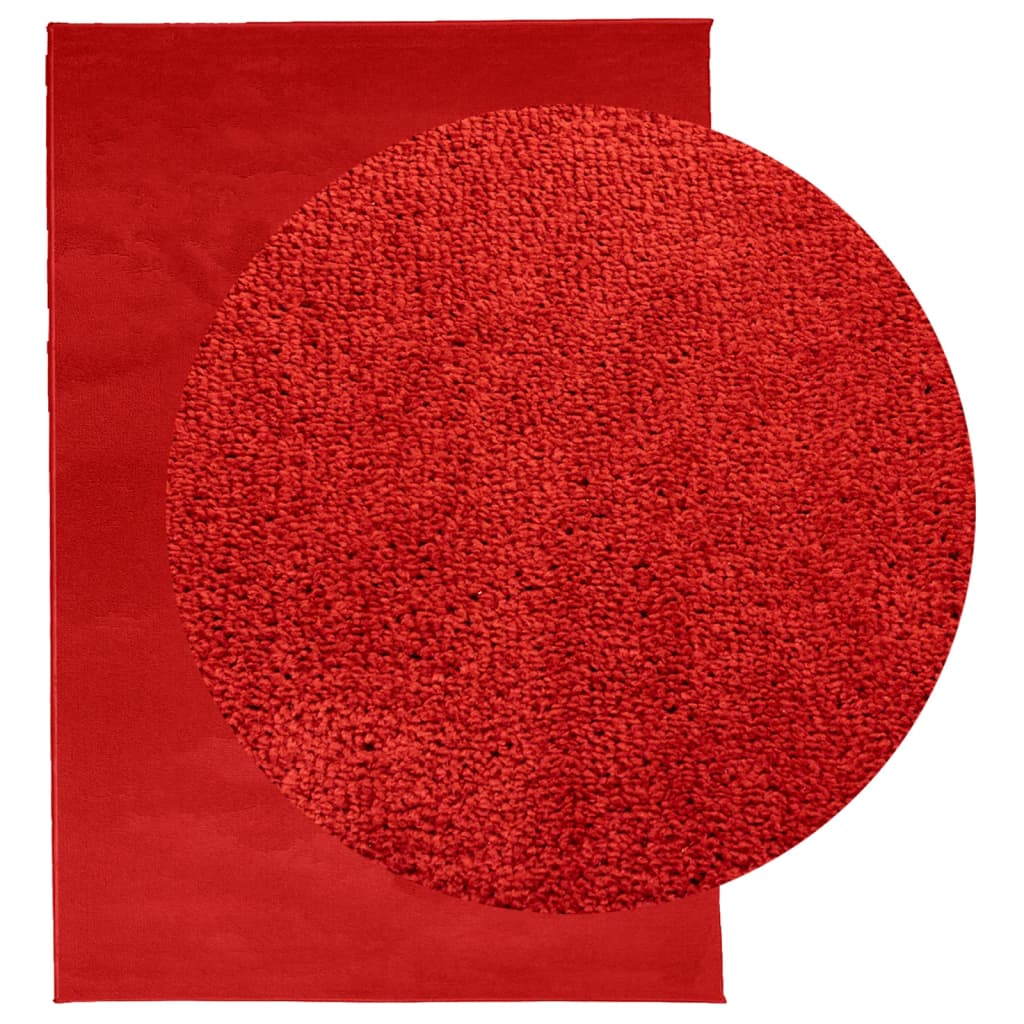 vidaXL Vloerkleed OVIEDO laagpolig 200x280 cm rood