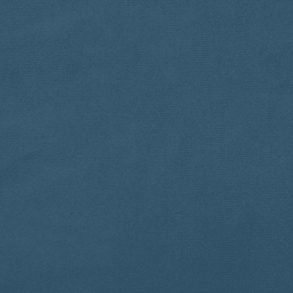 vidaXL Boxspring met matras fluweel donkerblauw 100x200 cm