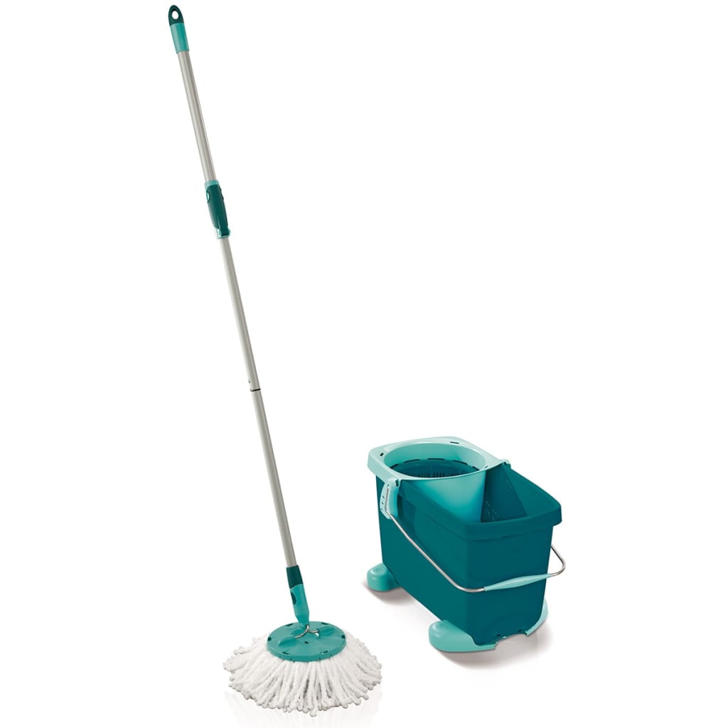 Leifheit Ronde mop set Clean Twist groen 52052