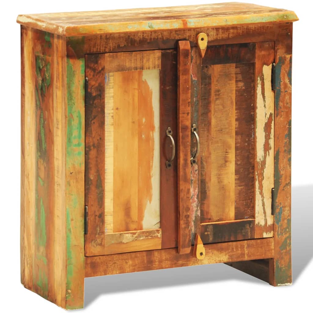vidaXL Kast met 2 deuren vintage stijl massief gerecycled hout