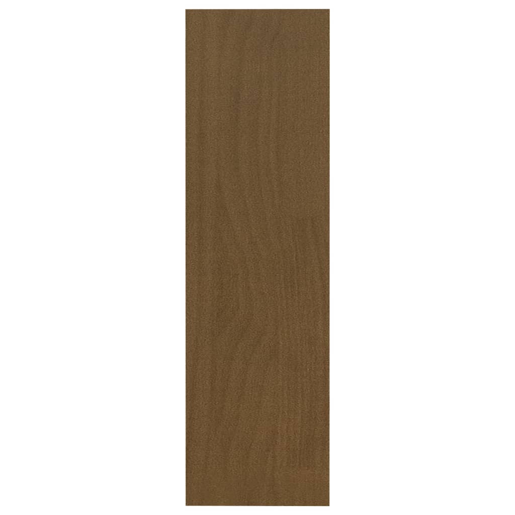 vidaXL Boekenkast/kamerscherm 100x30x103 cm grenenhout honingbruin