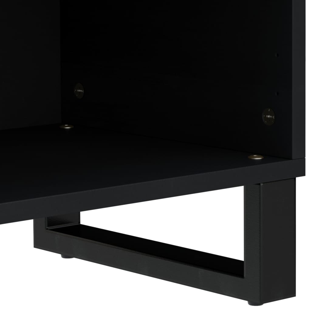 vidaXL Tv-meubel 80x33x46 cm massief acaciahout en bewerkt hout