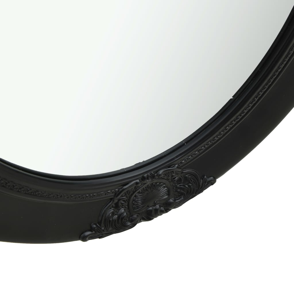 vidaXL Wandspiegel barok stijl 50x70 cm zwart