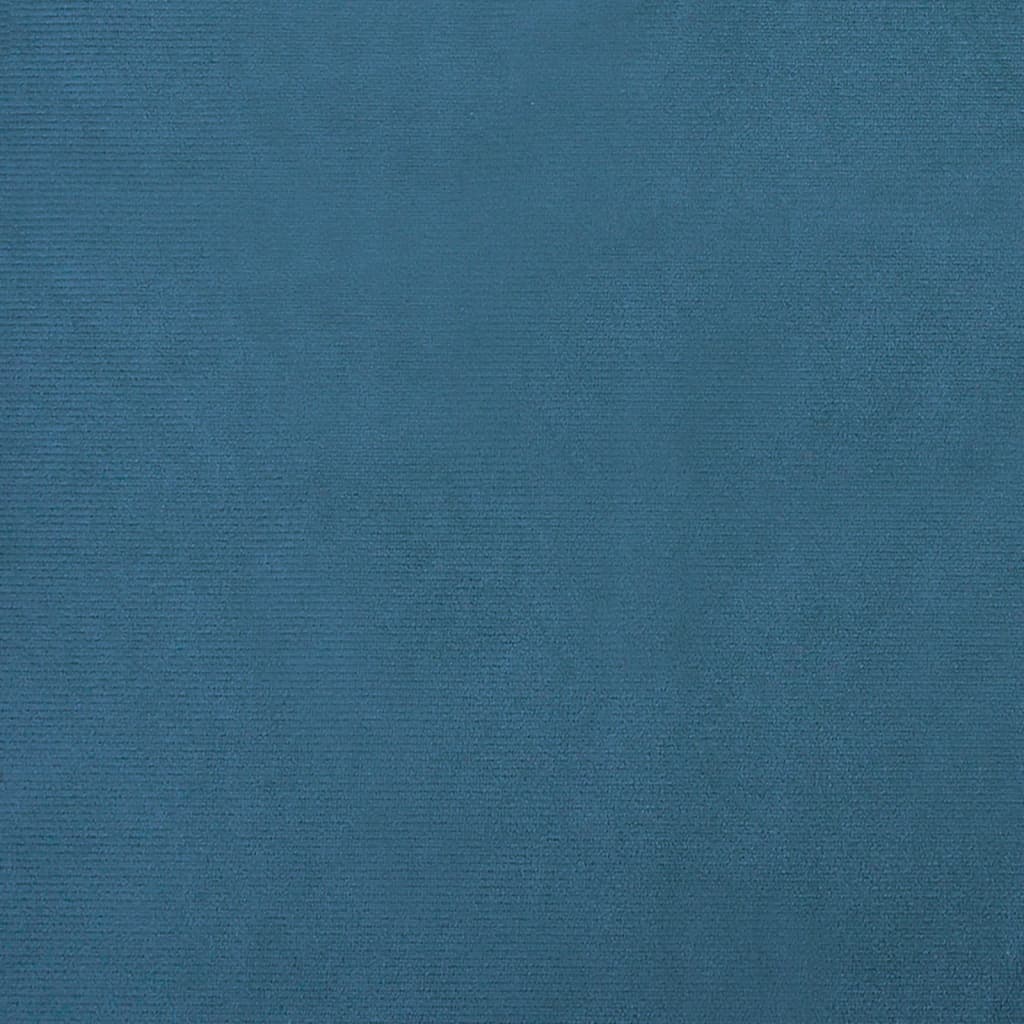 vidaXL Kinderbank 70x45x33 cm fluweel blauw