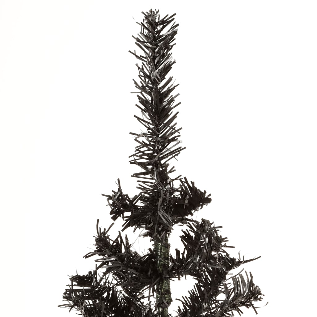 vidaXL Kerstboom smal 150 cm zwart