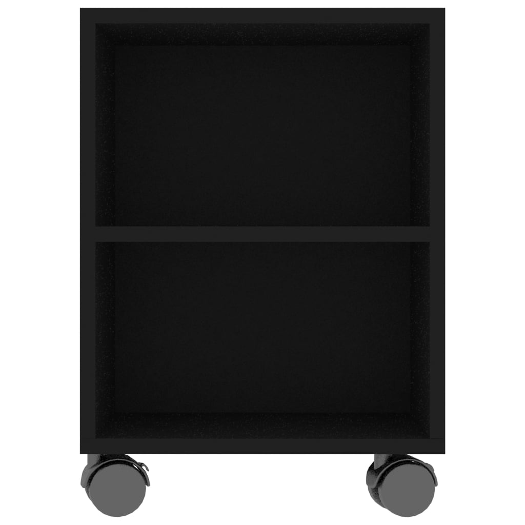 vidaXL Tv-meubel 120x35x48 cm bewerkt hout zwart