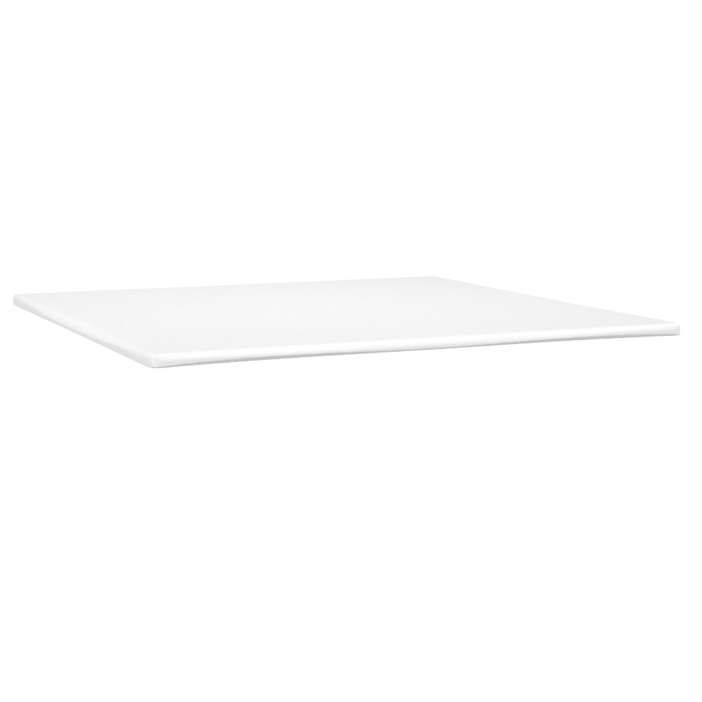 vidaXL Boxspring met matras en LED stof donkergrijs 200x200 cm