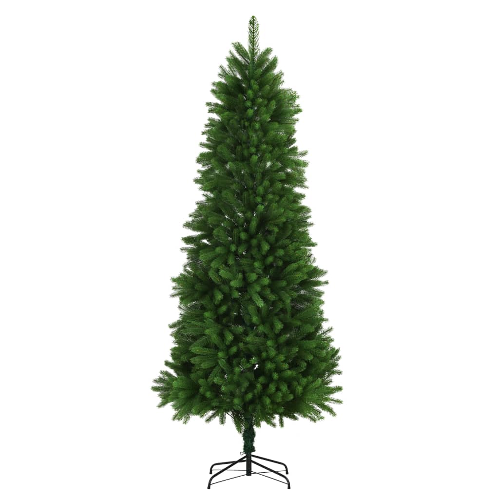 vidaXL Kunstkerstboom met levensechte naalden 240 cm groen