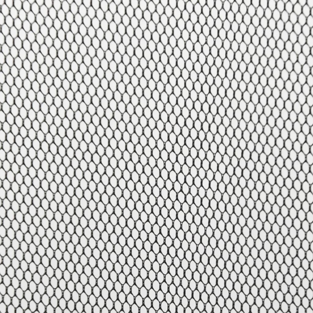 vidaXL Vliegengordijn 5-delig 120x240 cm mesh zwart