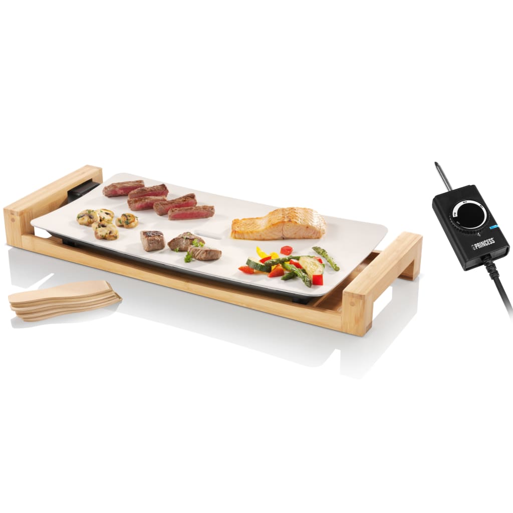 Princess Chef Princess Chef Tafelgrill Pure 2500 W wit kopen? | vidaXL.nl