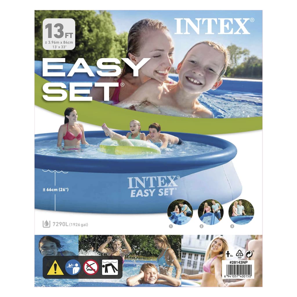 Intex Easy Set Zwembad 396x84 cm 28143NP