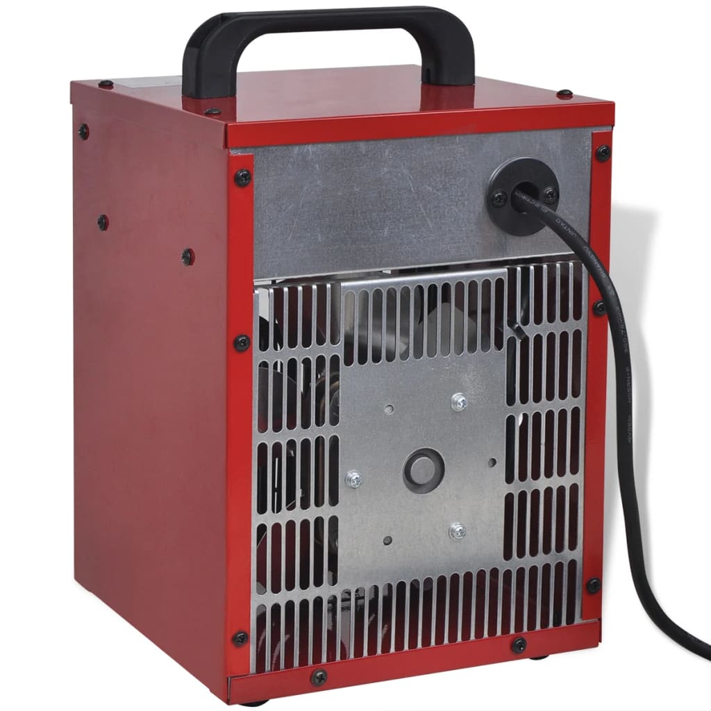 Industriële ventilatorkachel draagbaar 2 kW 100 m³/u