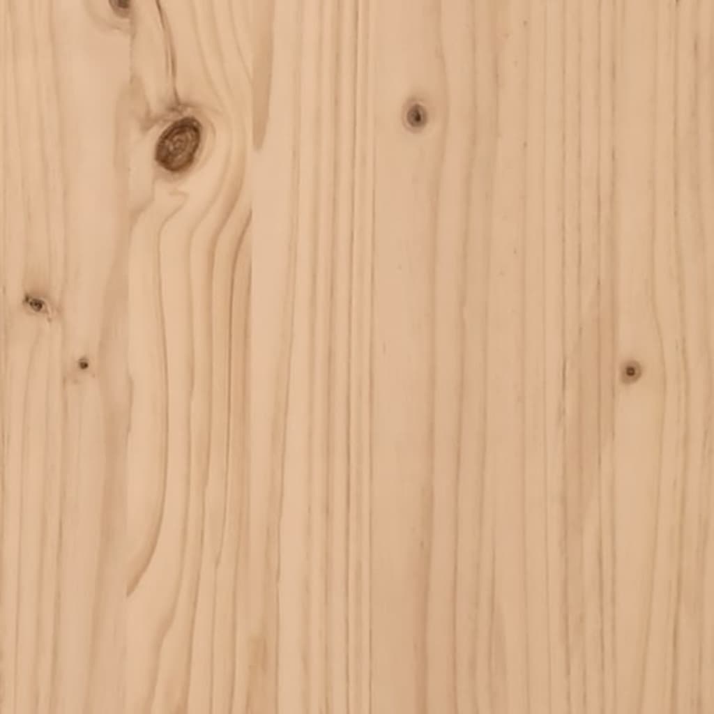 vidaXL Wandtafel 82x38x75 cm bewerkt hout