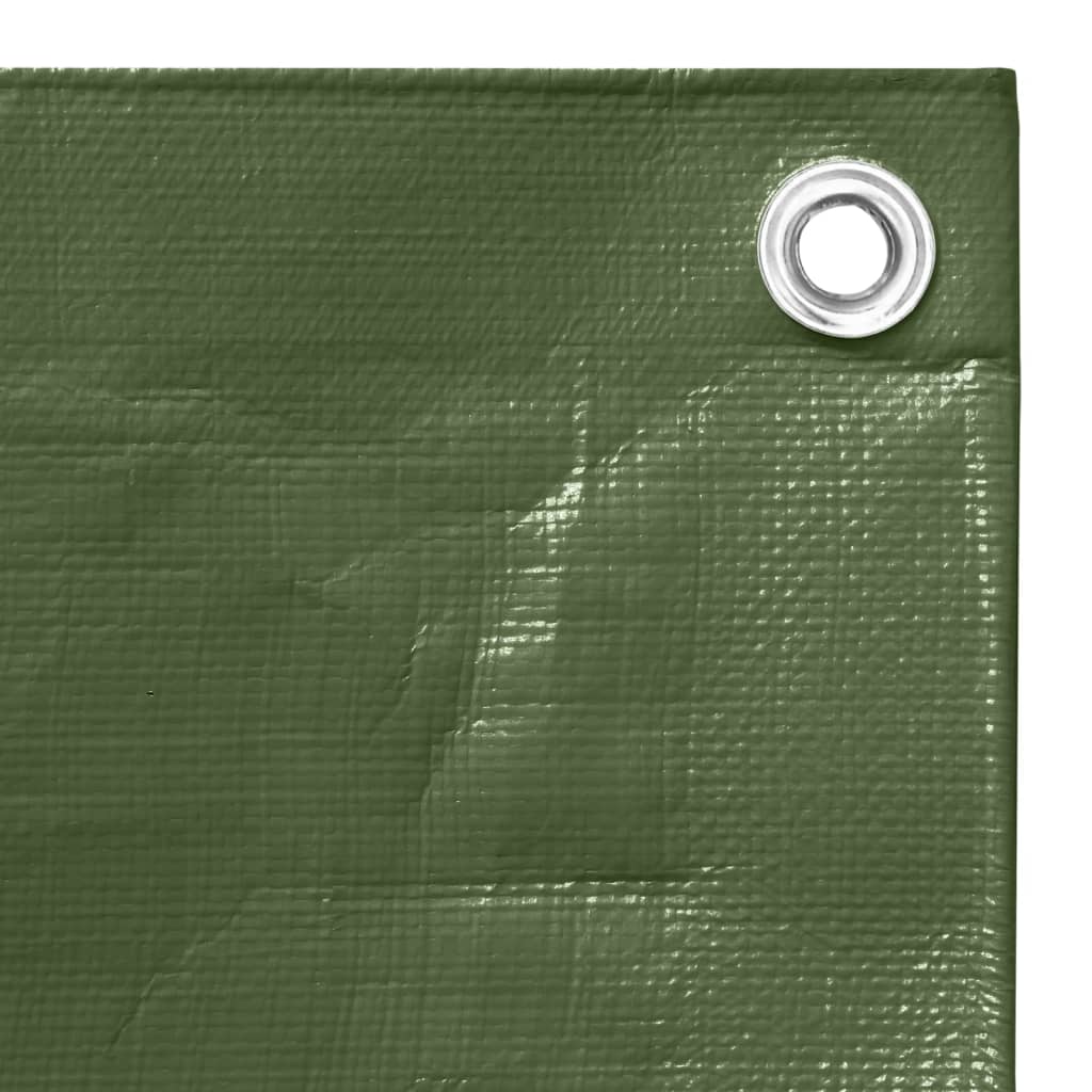 vidaXL Dekzeil 260 g/m² 3x4 m HDPE groen