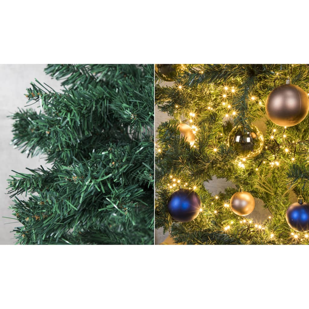 HI Kerstboom met metalen standaard 180 cm groen