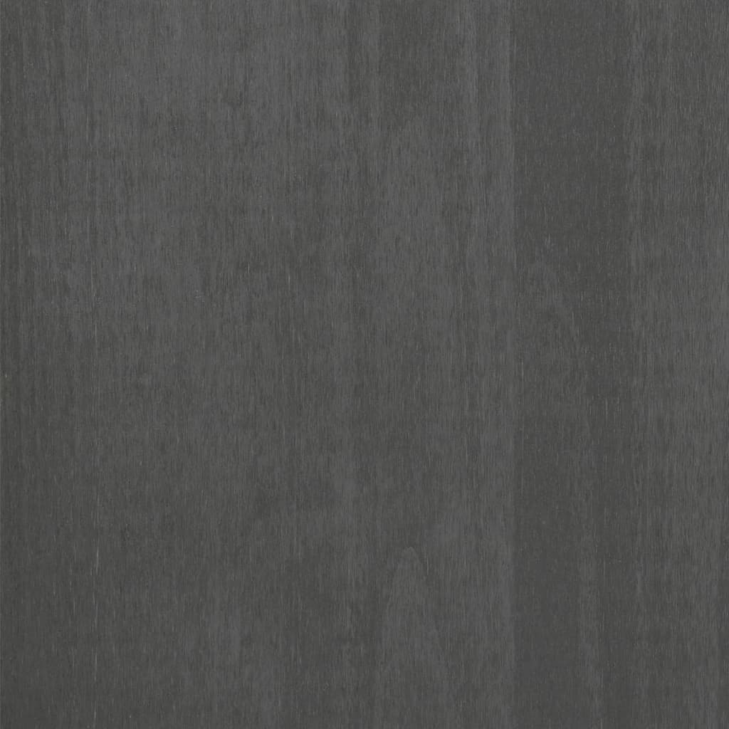 vidaXL Salontafel HAMAR 100x55x35 cm massief grenenhout donkergrijs
