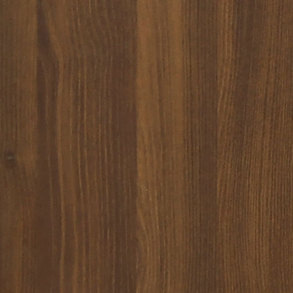 vidaXL Dressoir 80x33x70 cm bewerkt hout bruin eikenkleur