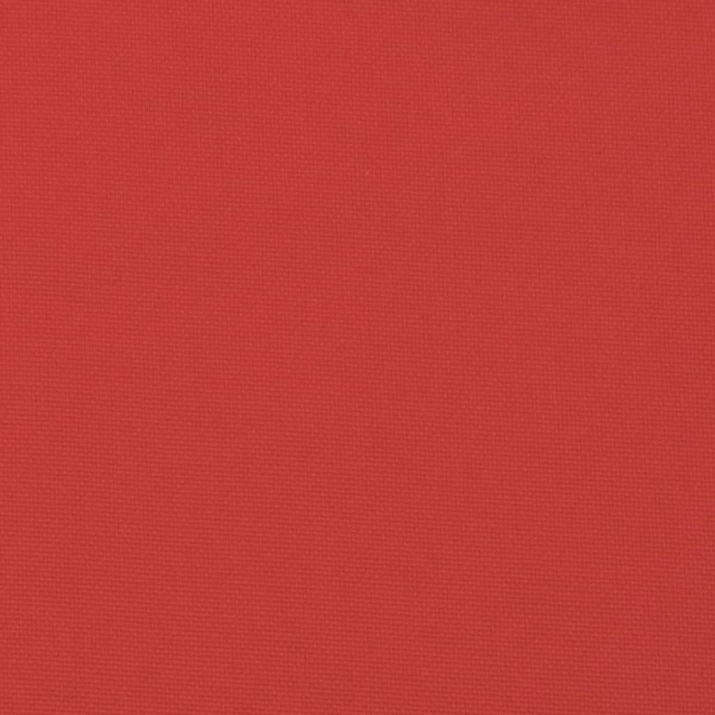 vidaXL Sierkussens 4 st 50x50 cm stof rood