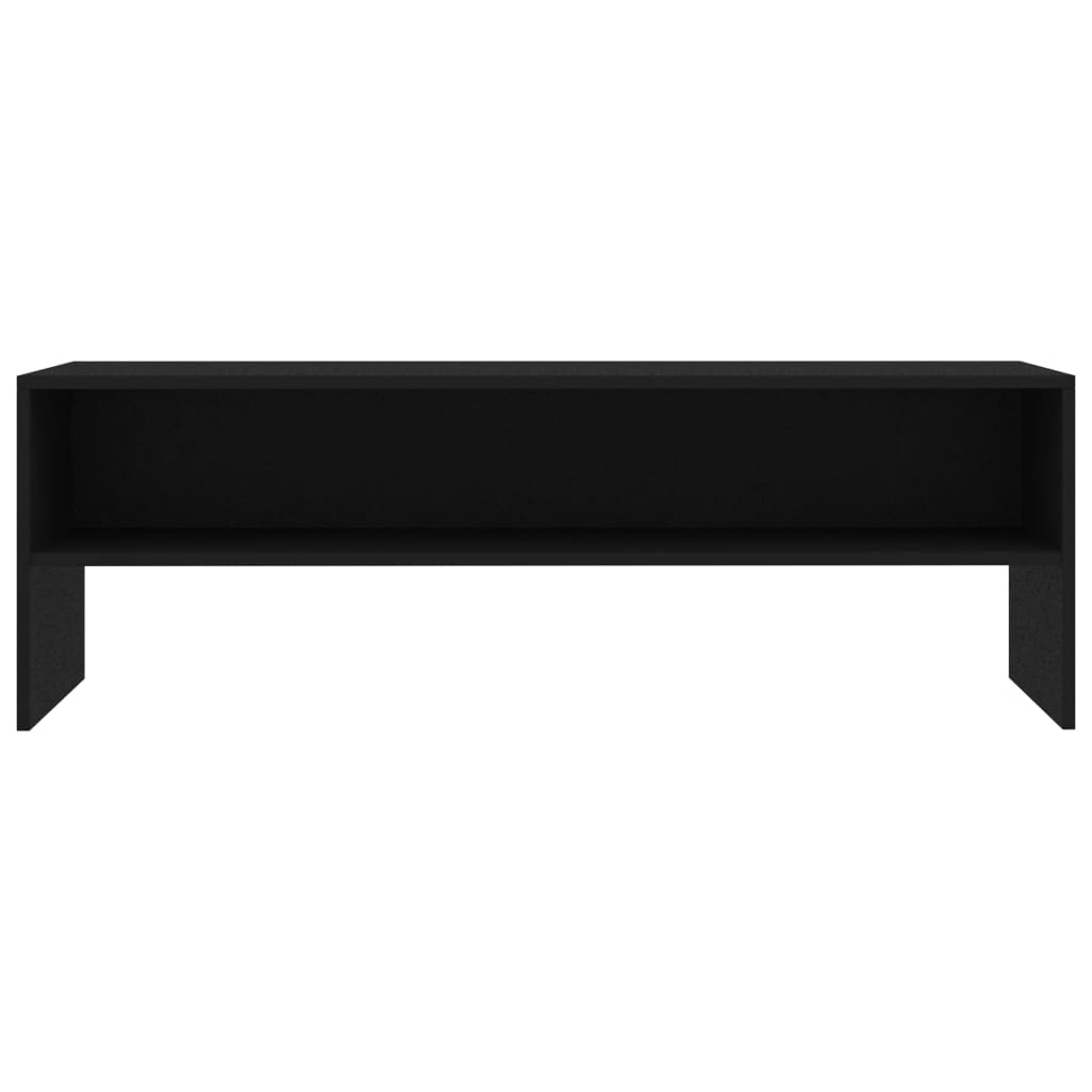 vidaXL Tv-meubel 120x40x40 cm bewerkt hout zwart
