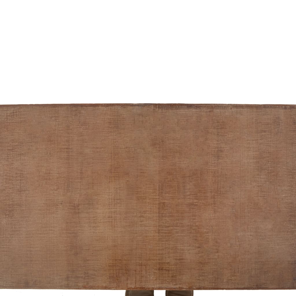 vidaXL Salontafel 91x51x38 cm massief vurenhout bruin