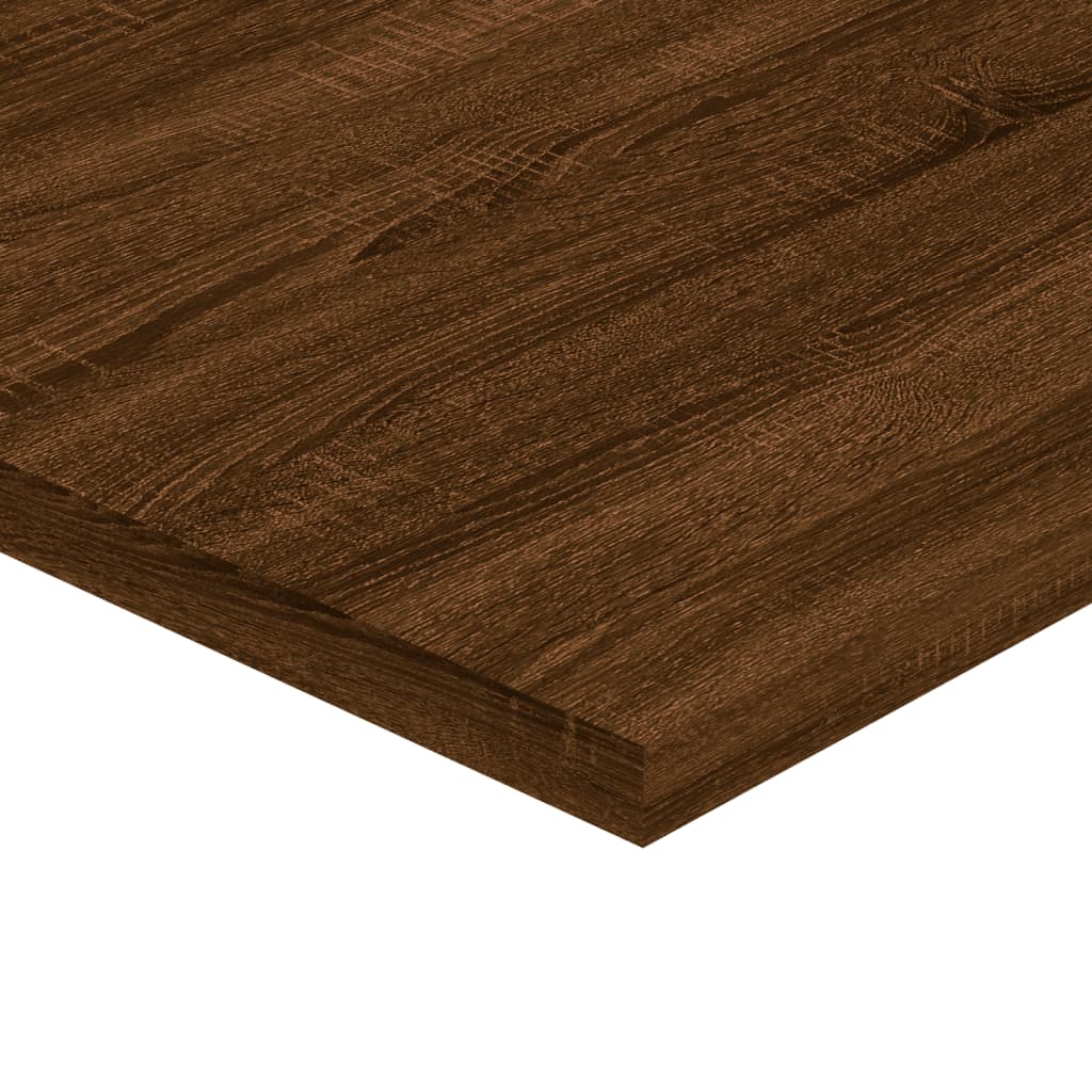 vidaXL Wandschappen 4 st 40x50x1,5 cm bewerkt hout bruineikenkleurig