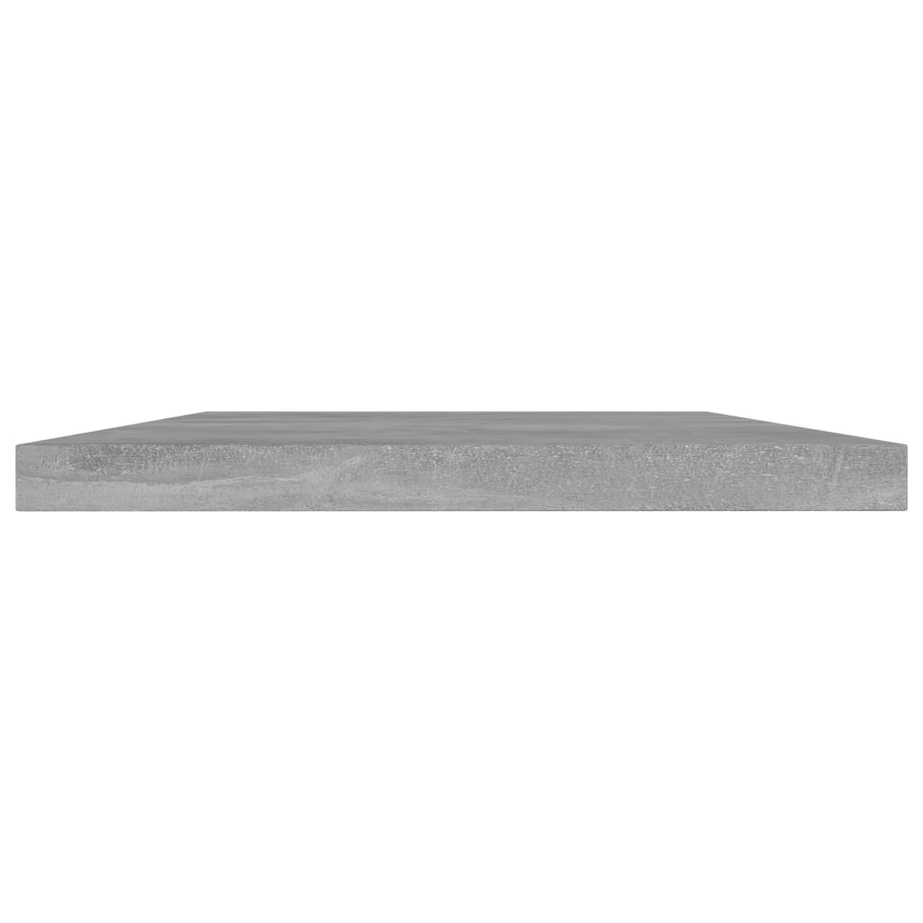 vidaXL Wandschappen 8 st 40x20x1,5 cm bewerkt hout betongrijs