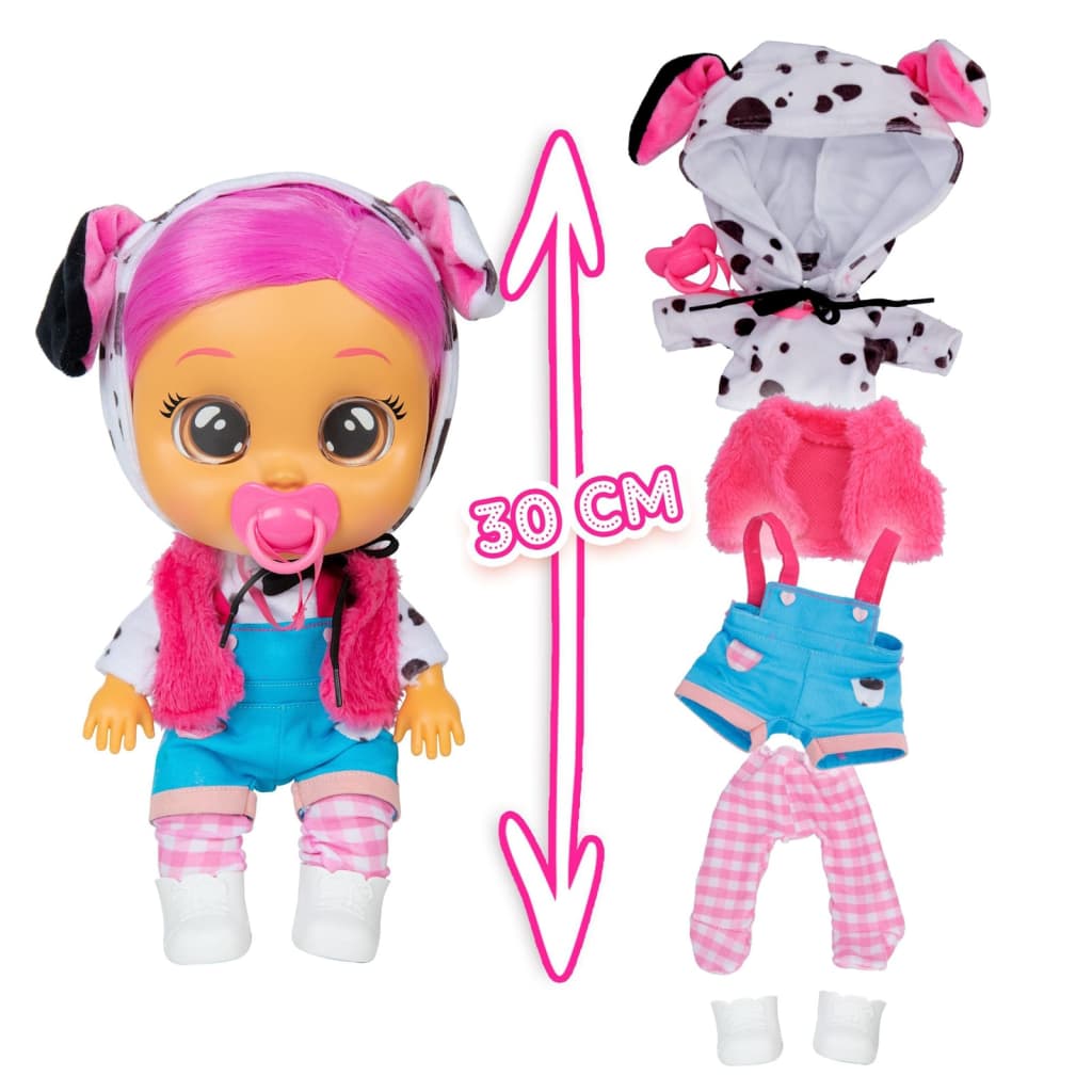 iMC Toys Pop Dressy Dotty Cry Babies