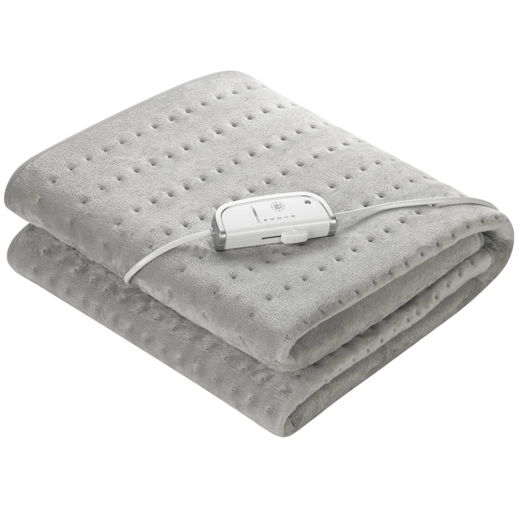 Medisana Elektrische deken HU 670 0,8x1,5 m fleece grijs