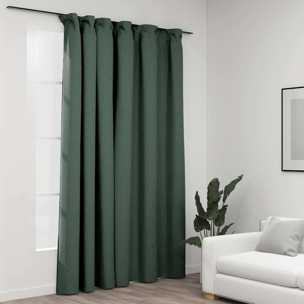 Vidaxl Gordijn Verduisterend et Haken 290x245 C Fluweel Antraciet | Gordijnen | Joybuy