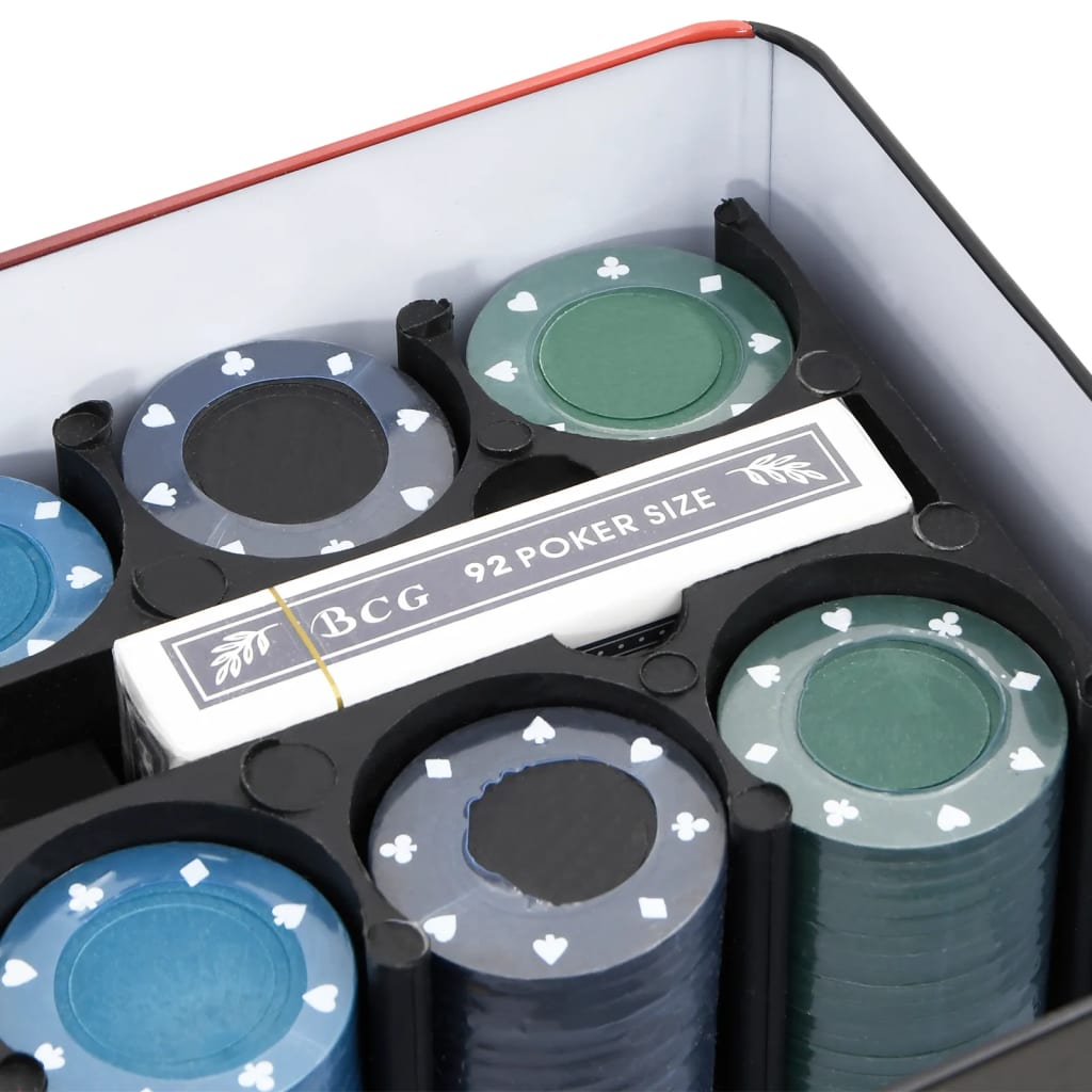 vidaXL 200-delige Pokerset 4 g