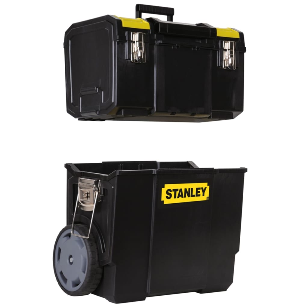 Stanley mobiele gereedschapswagen kunststof zwart 1-70-326