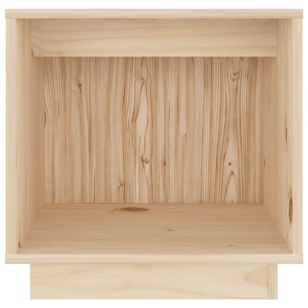 vidaXL Nachtkastje 2 st 40x30x40 cm massief grenenhout