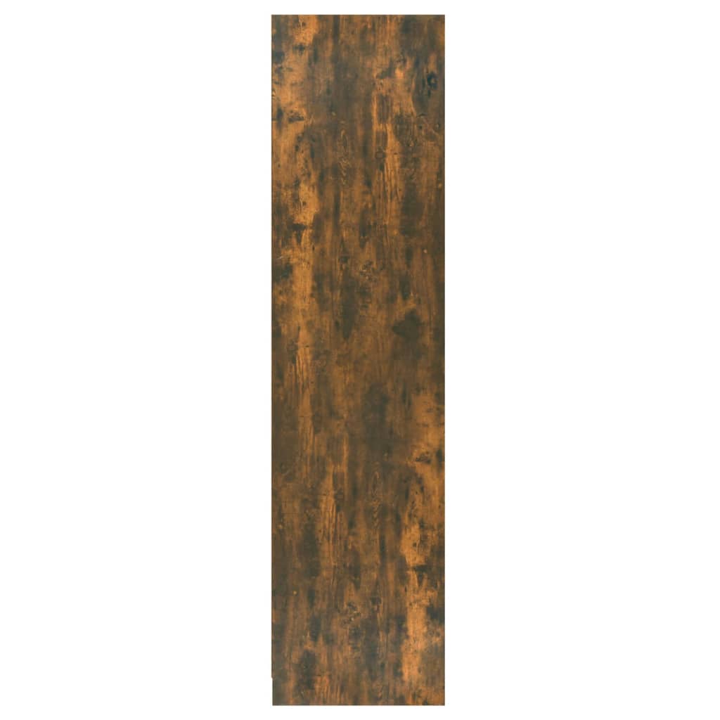 vidaXL Kledingkast met lades 50x50x200 cm bewerkt hout gerookt eiken