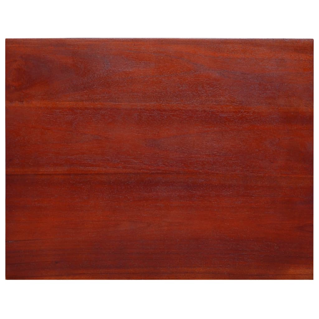 vidaXL Ladekast 45x35x100 cm massief mahoniehout klassiek bruin