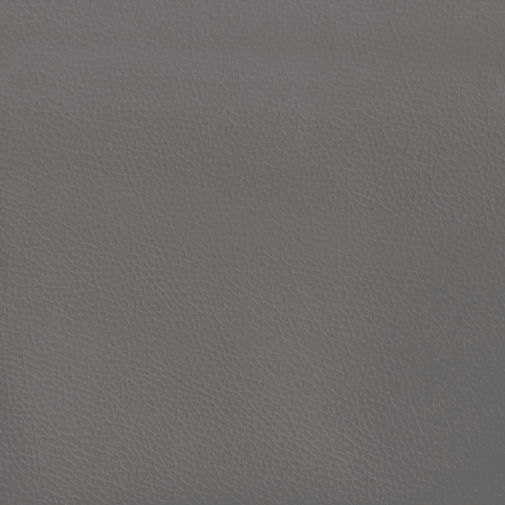 vidaXL Boxspring met matras kunstleer grijs 140x190 cm