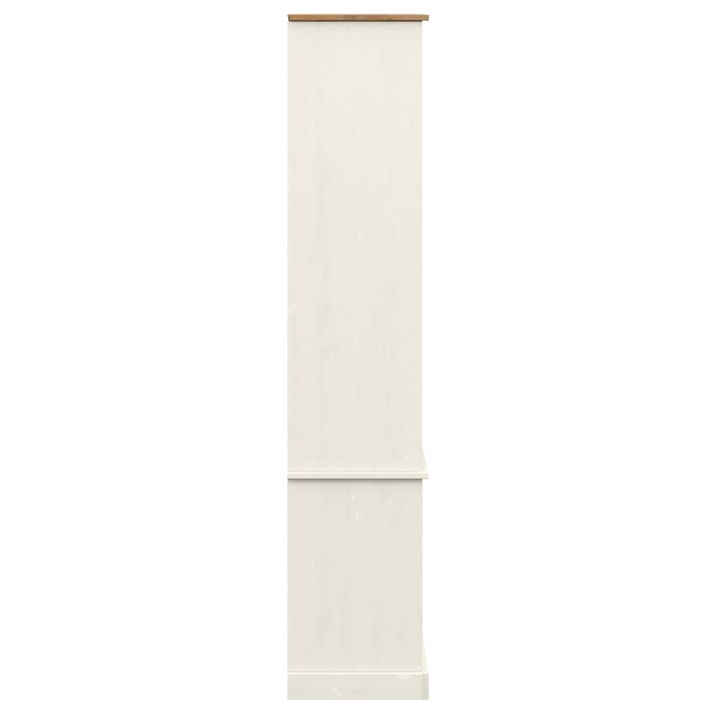 vidaXL Boekenkast VIGO 85x35x170 cm massief grenenhout wit