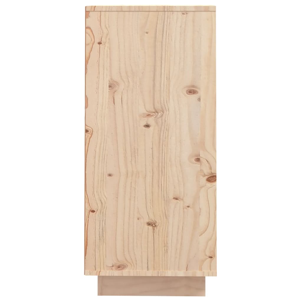 vidaXL Dressoir 60x34x75 cm massief grenenhout