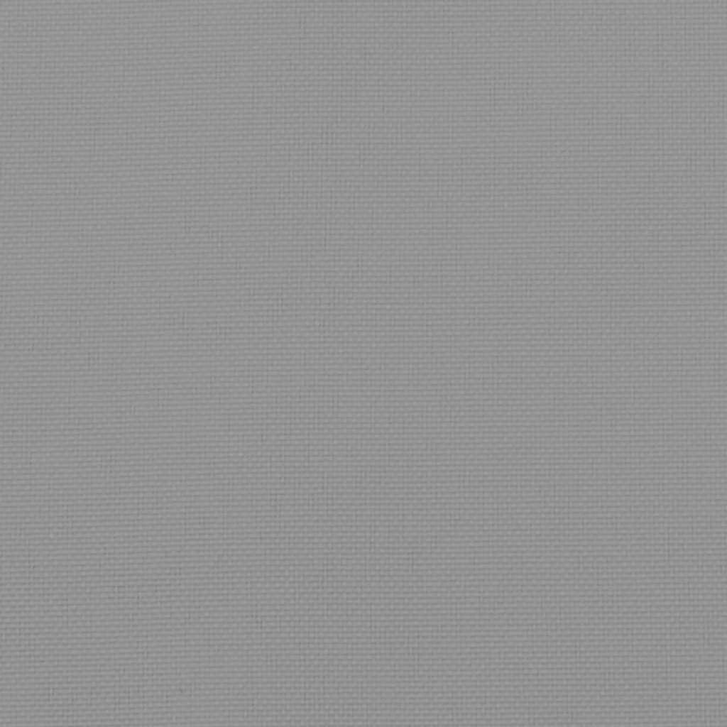 vidaXL Tuinbankkussens 2 st 200x50x7 cm oxford stof grijs