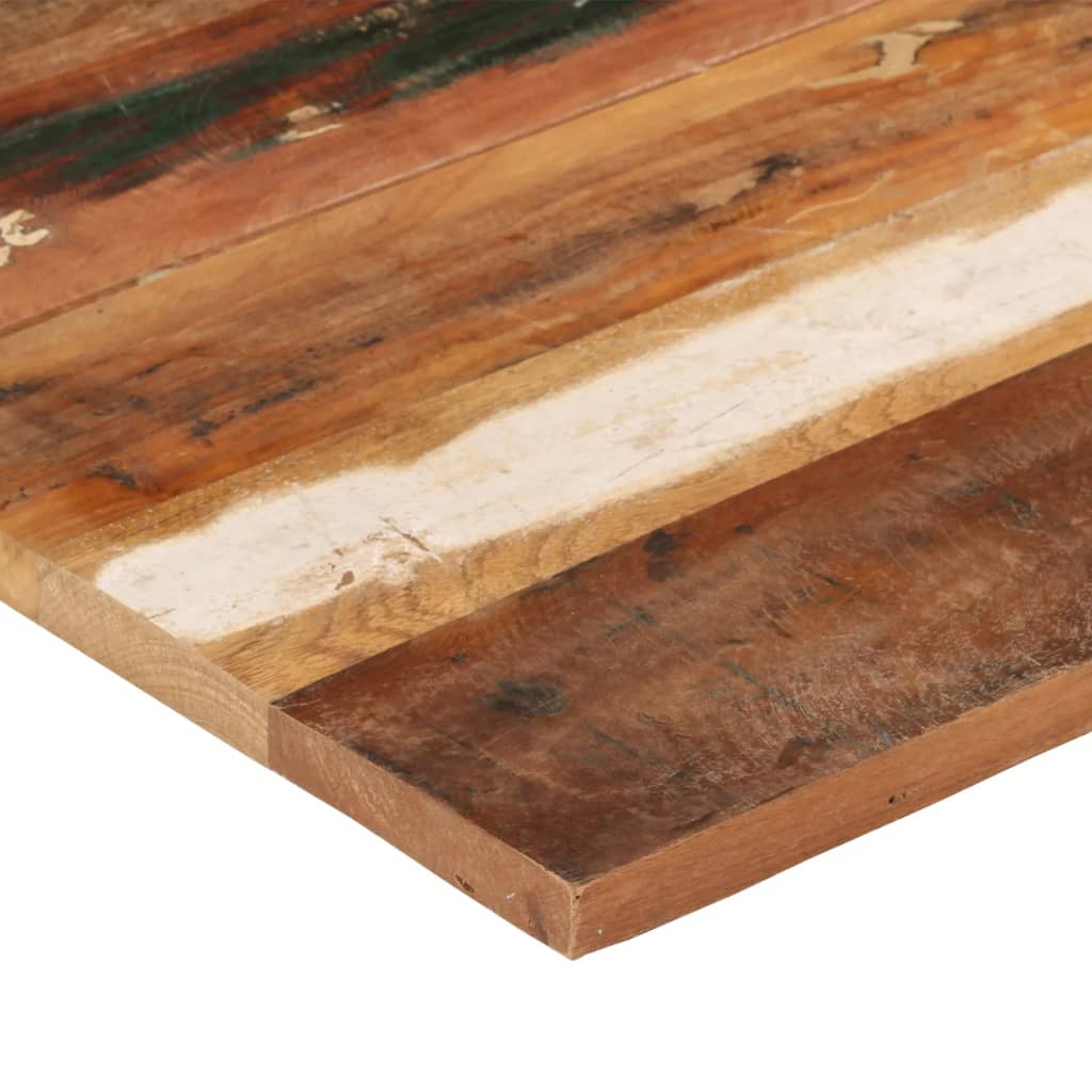 vidaXL Tafelblad vierkant 25-27 mm 70x70 cm massief gerecycled hout