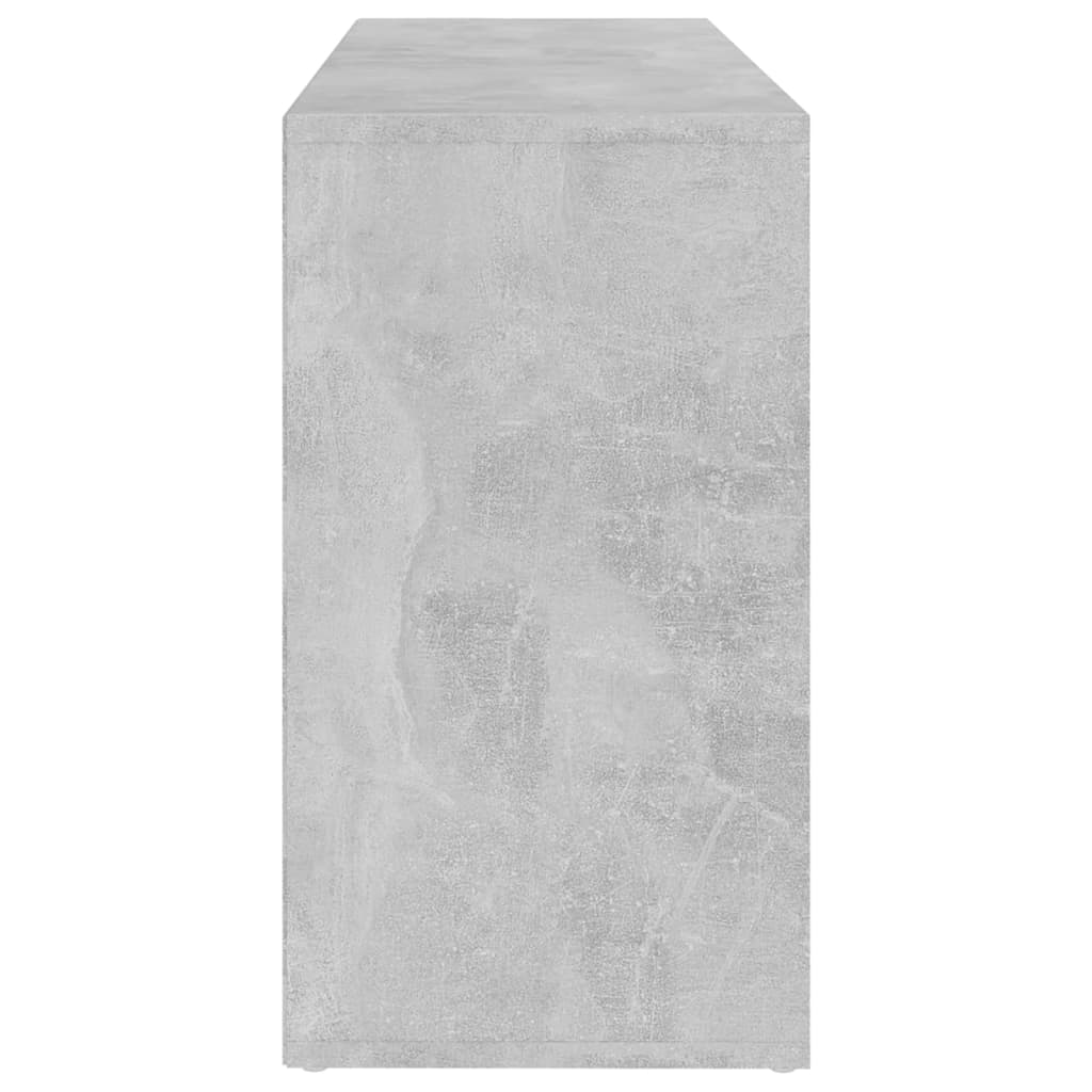 vidaXL Schoenenbank 103x30x54,5 cm spaanplaat betongrijs